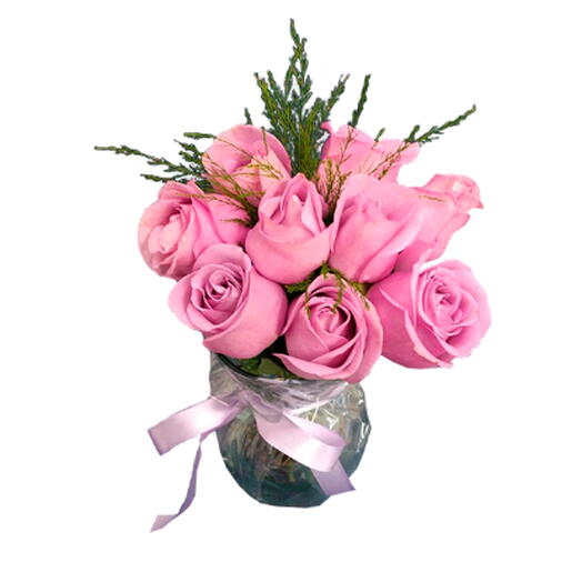Arranjo 10 rosas