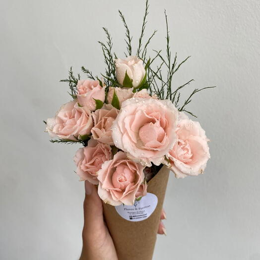 Cone mini rosa