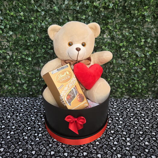 Presente com chocolate Lindt- Perfeita para o dia dos Namorados
