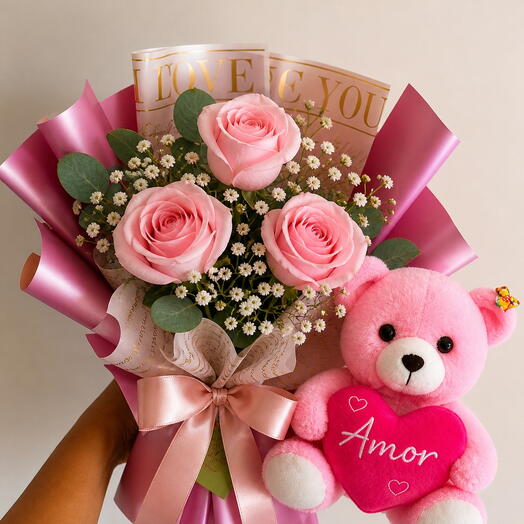 Buquê Sonho Rosa