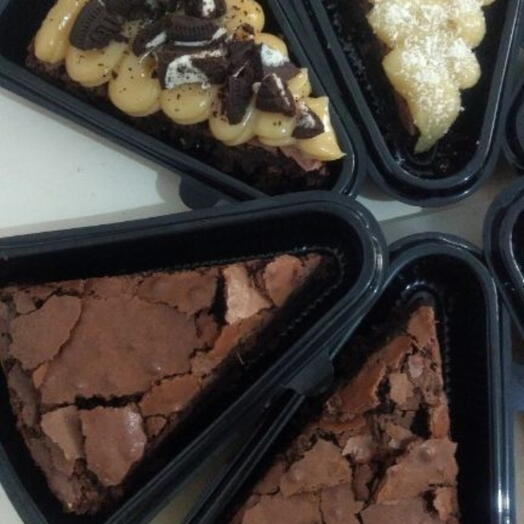 Pizza brownie