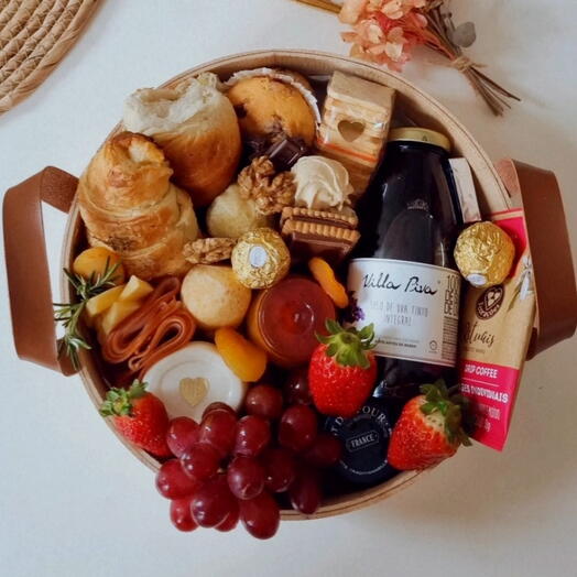 Cesta Cafe da Manhã Meu Amor