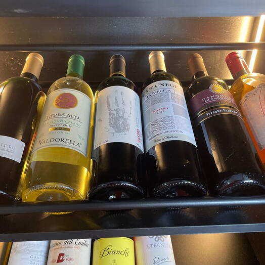 Opções de vinho