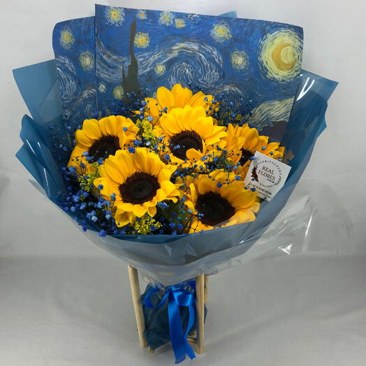 Buquê Girassois Van Gogh