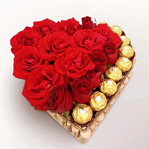 Coração + Ferrero Rocher