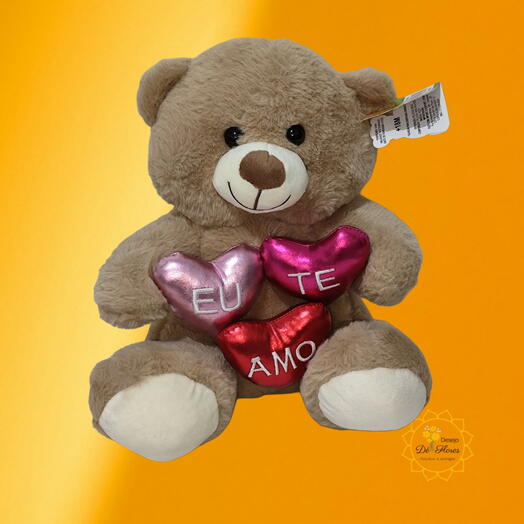 Urso de Pelucia Eu te Amo