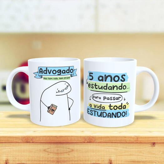 Caneca Flork Advogado