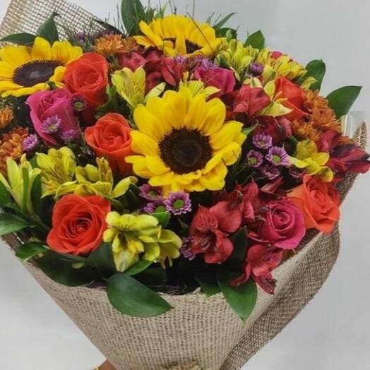 Mix de Flores e Girassol