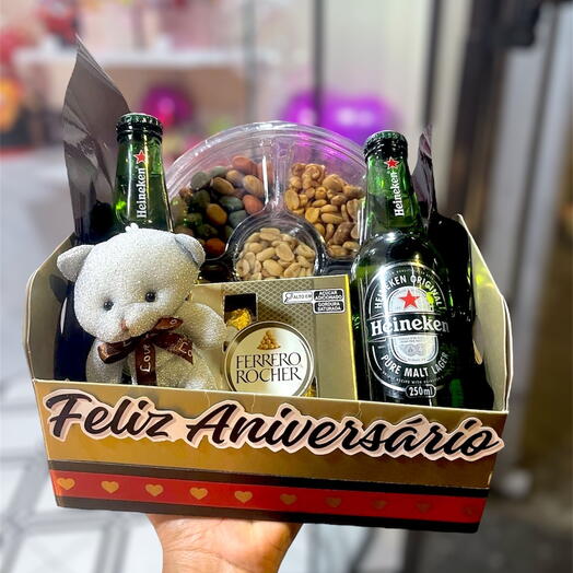 Cesta Happy Feliz Niver