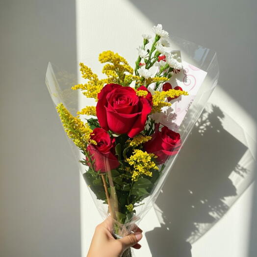 Buquê 3 Rosas