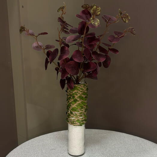 Arranjo de Eucalipto Roxo