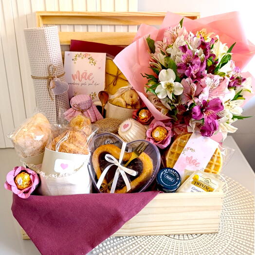 Cesta Premium Dia das Mães - Manhã Perfeita