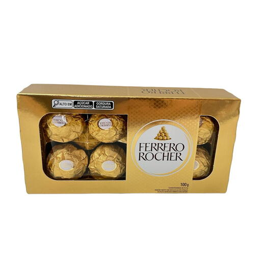 Ferrero com 8 unidades