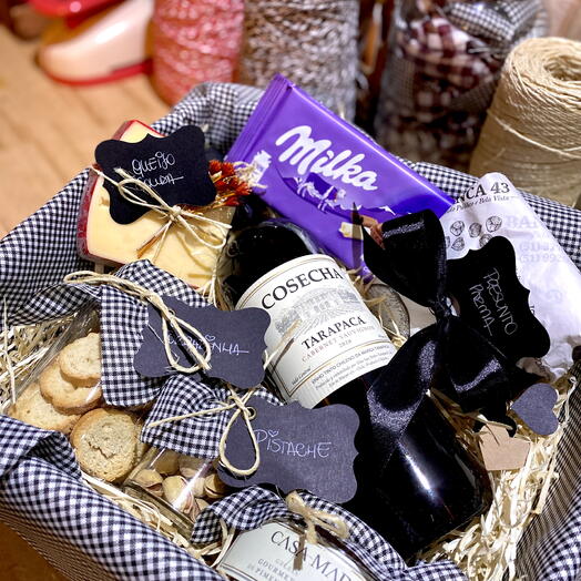 Box com Vinho Gourmet