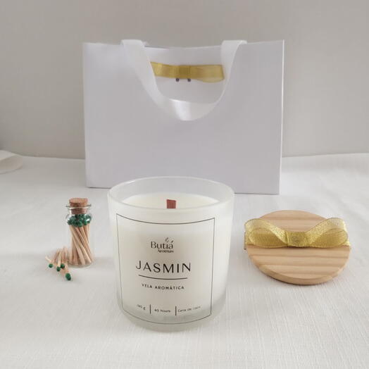 Vela Aromatica Perfumada Jasmin 190G