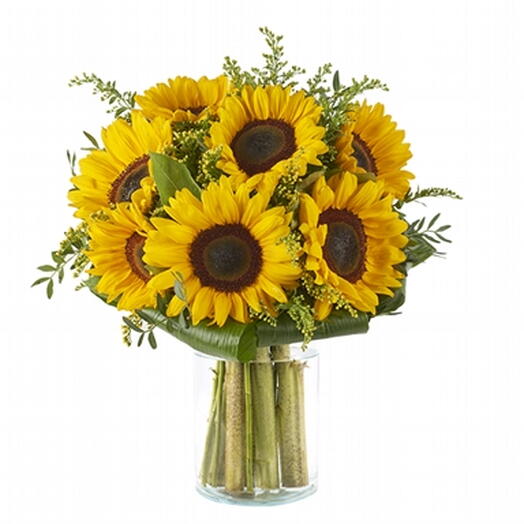 Arranjo Delicadeza de Girassois