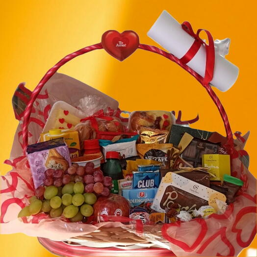 Cesta GG Surpresa da Manhã com Cacau