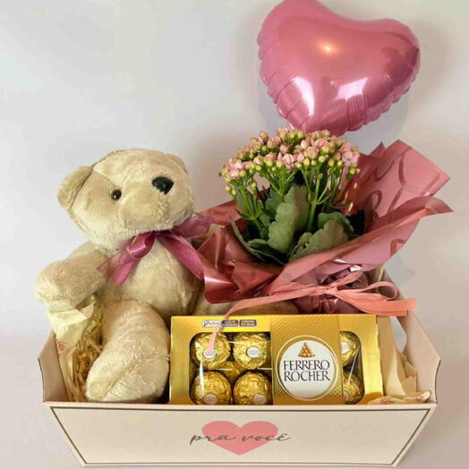 Cesta Especial Dia da Mulher - Encanto   Carinho