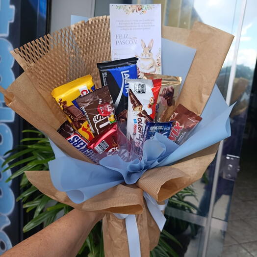 Buquê especial de chocolate