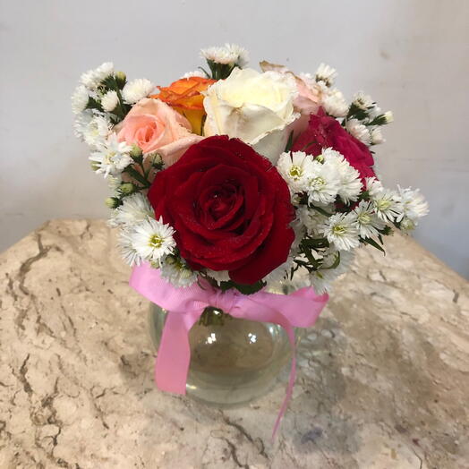 Vasinho rosas
