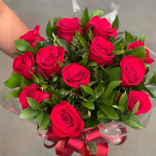 Ramalhete de 12 Rosas Importadas