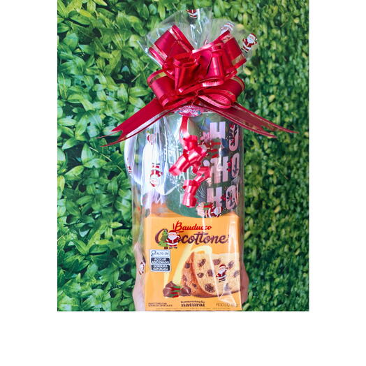 Presente de Natal: Caneca de Natal + Chocottone Bauducco