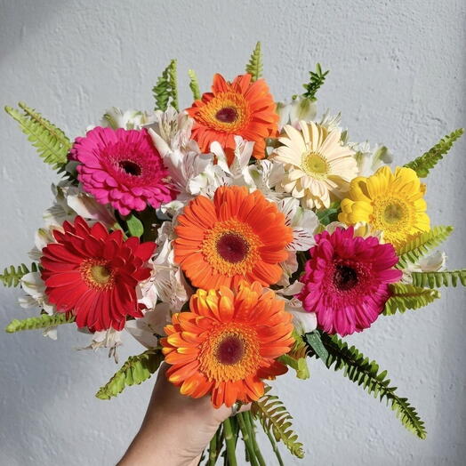 Buque de Gerberas