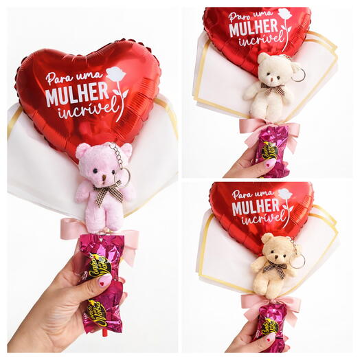 Buque de Balão Para uma Mulher Incrivel