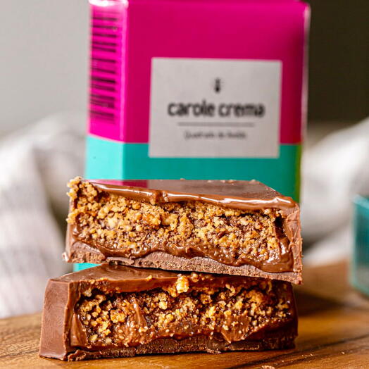 Quadrado de chocolate creme de avelãs (45g)