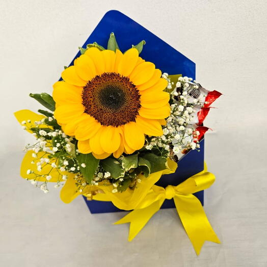 Caixa Envelope Azul