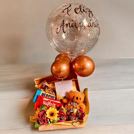 Cesta Parabens Pra Você