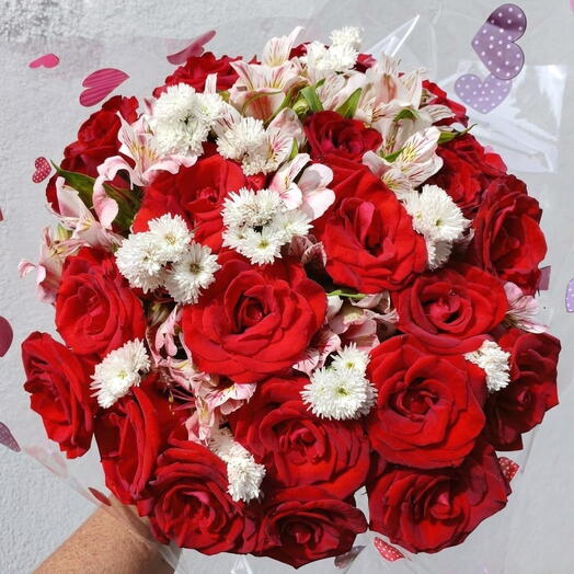 Buquê 24 rosas