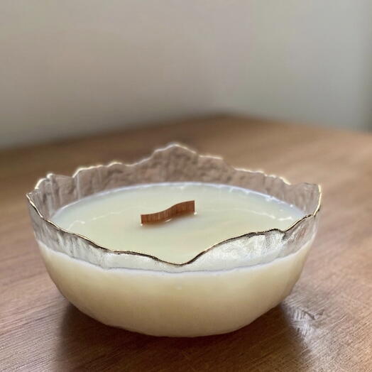 Vela em Bowl de Vidro