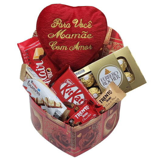 Box Mamãe Com Amor e Chocolate
