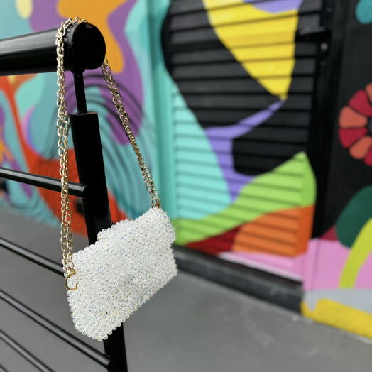 Bolsa de Miçangas Beaded Bag PRINCESS