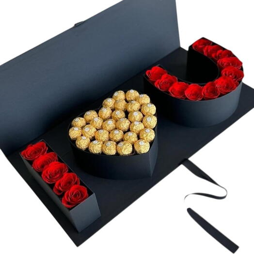 Box Luxo I Love You