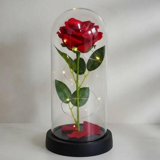 Flor Eterna Decorativa 15cm - Toque de Elegância