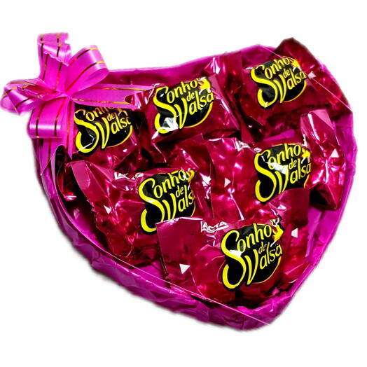Coração c/6 Bombons Sonho de Valsa