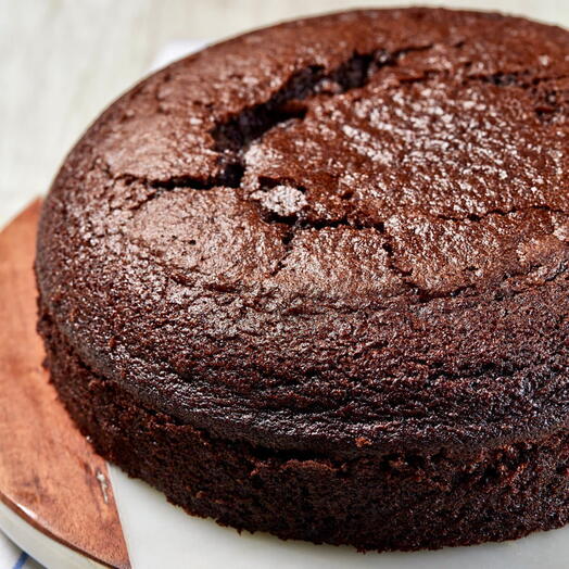 Bolo de Chocolate Puro Carole Crema