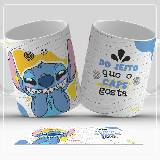 Caneca Motivacional - Do Jeito que o Caps Gosta
