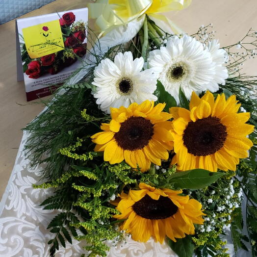 Bouquet Gerberas e Girassois
