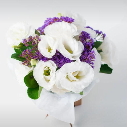 Arranjo de Lisianthus Branco