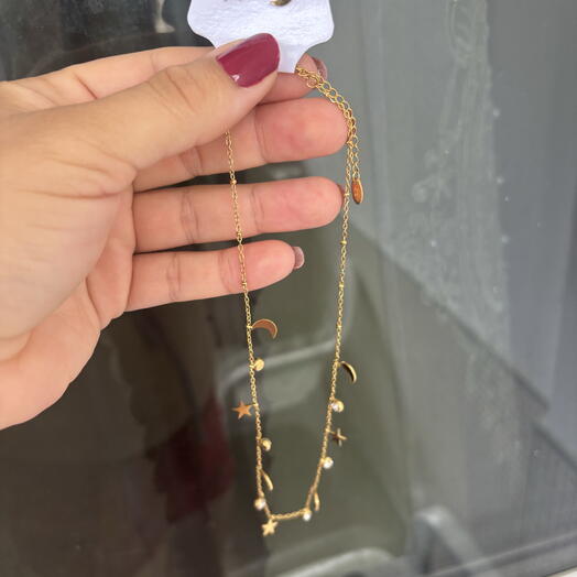 Conjunto Aço Dourado