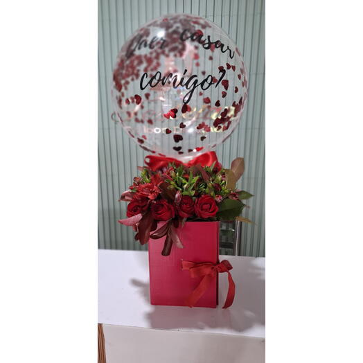 Box Personalizada para Pedido de Casamento