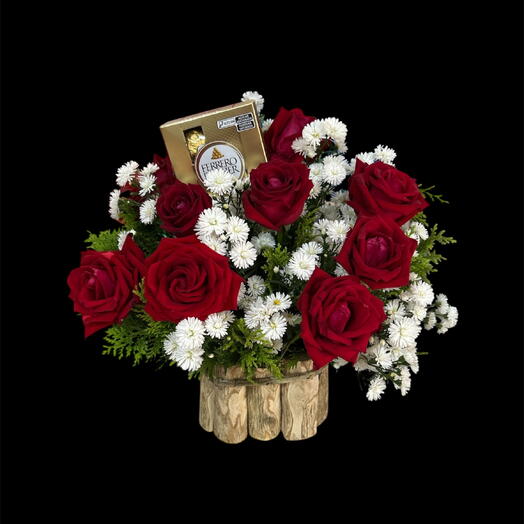 Cesto de Flores Ferreiro