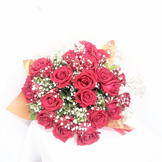 Buque 18 Rosas Vermelhas - Nacionais - Classico 18