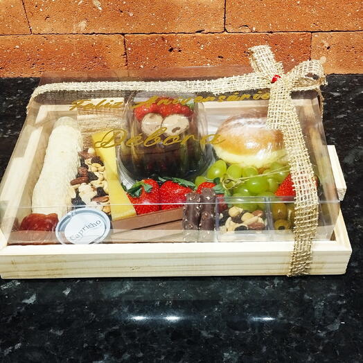 Gourmet Aniversario com Tampa Personalizada