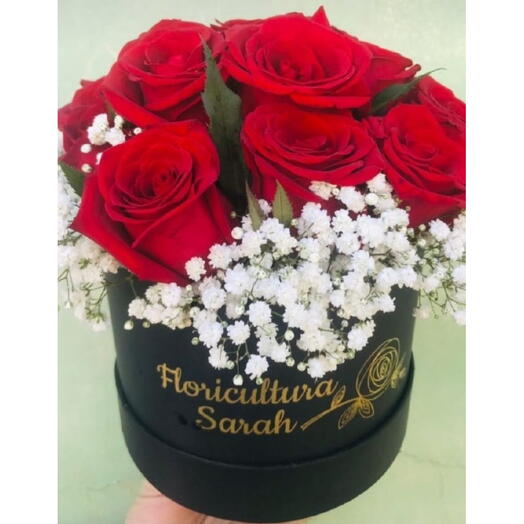 Box de Flores Rosa