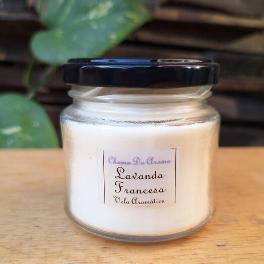 Lavanda Francesa Vela Aromatica Vegetal 140ml