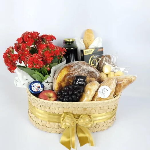 Cesta de Cafe da Manha Familia